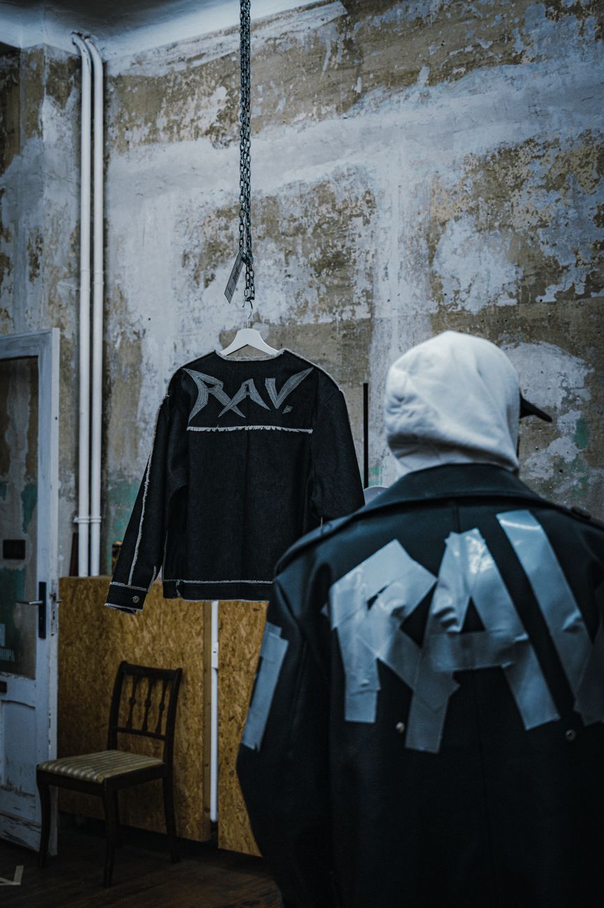 Avant-garde outerwear and vest design in Tokyo studio
